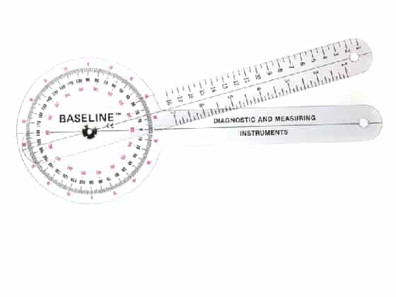 Baseline Goniometer 360 grader 30 cm