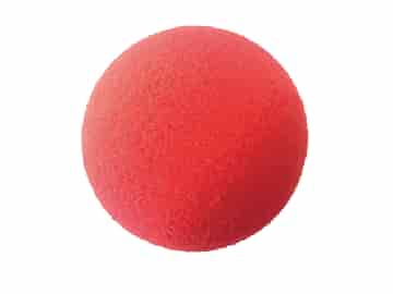 Röd Handträningsboll med lätt motstånd.