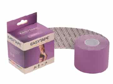Lila är en nyhet från EasyTape. EasyTape är känt för sin mycket höga tejp kvalitet och rekommenderas av många sjukgymnaster.