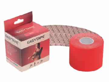 EasyTape i röd är en av de mest använda färgerna ibland de elastiska tejperna. Köp EasyTape och förstå själv varför  den är så populär i sjukgymnastik och rehabliterings terapi.