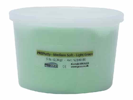 Eco-Putty Medium; Ljusgrön (2,3kg)