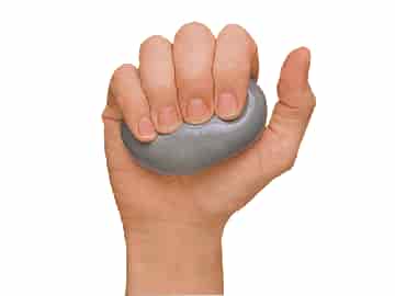 Eco-Putty (handträningsmassa) Superfast handterapi i grå, vikt; 170g