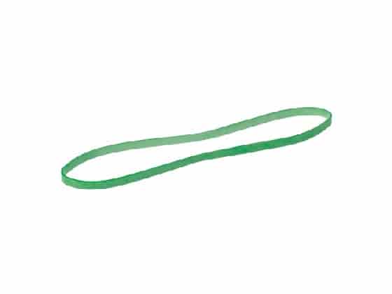Runt elastiskt band, grön, 250 x 7 mm