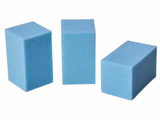  Slo-Foam ™ Hand Tränings-paket med 3 stycken, Medium (Blå).
