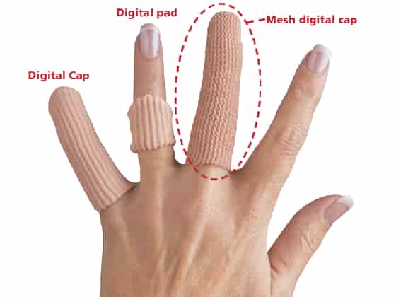 Silopad Mesh Digital Fingertopp (8 st)