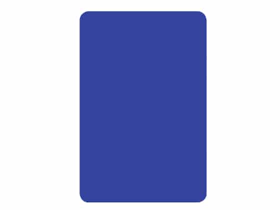 Träningsmatta, blå, 120 x 180 x 1,5 cm.