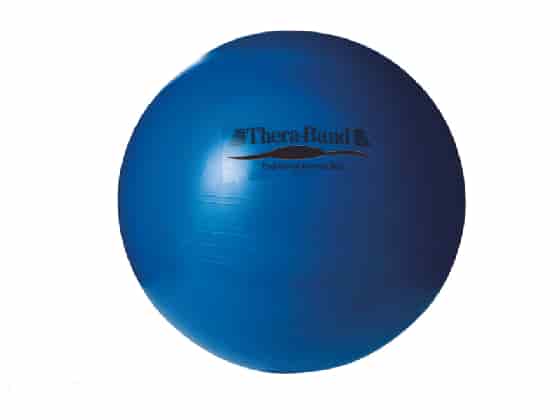 TheraBand träningsboll, ø 55 cm, blå.