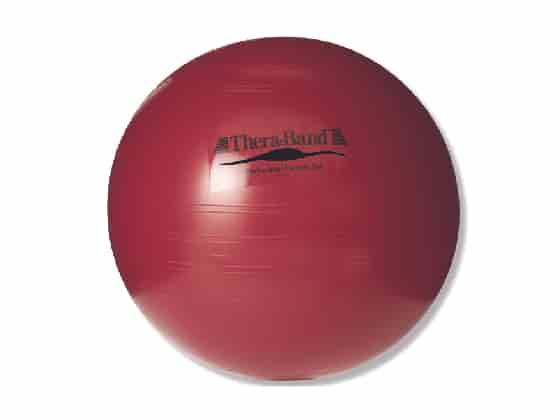 TheraBand träningsboll, ø 55 cm, röd.