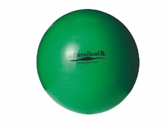 TheraBand träningsboll, ø 65 cm, grön.