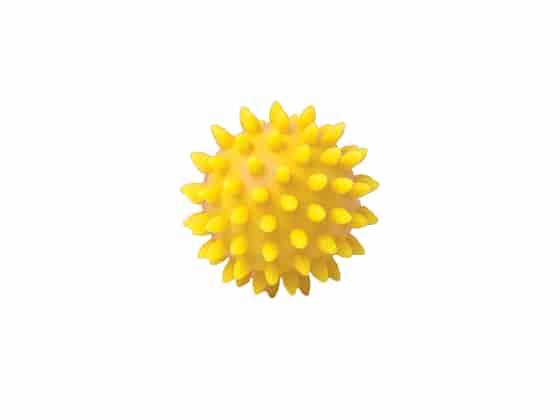 TheraBand Massageboll; Ø8 cm, gul.
