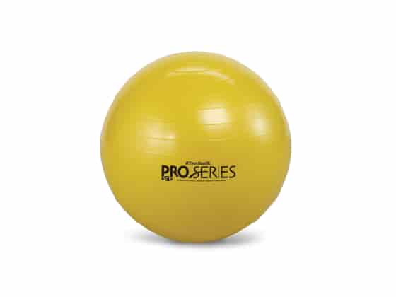 Theraband Pro Series, träningsboll, ø 45 cm, gul.
