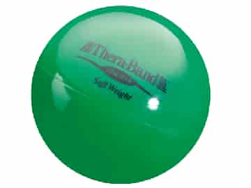 TheraBand SoftWeight 2,0 kg, Grön färg.