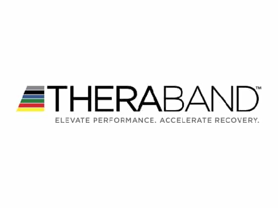 TheraBand Träningsband 45 m. beige/vit