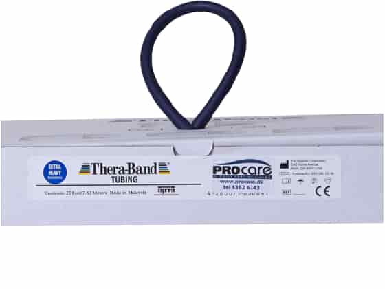 TheraBand Tubing 7, 5m, blå.