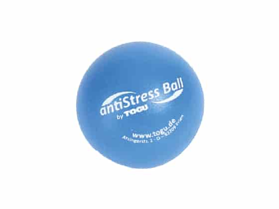 TOGU Anti-Stress Boll, 6,5 cm, blå.