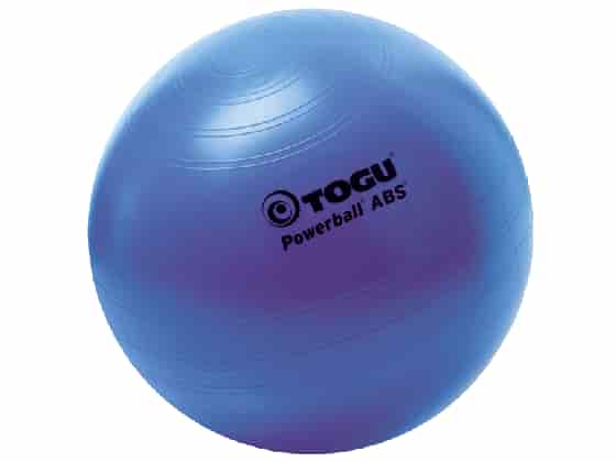 TOGU Powerball ABS, träningsboll; ø 75 cm. Blå