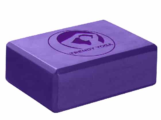 Yoga Block, 23 x 15x 7,5 cm, Lila